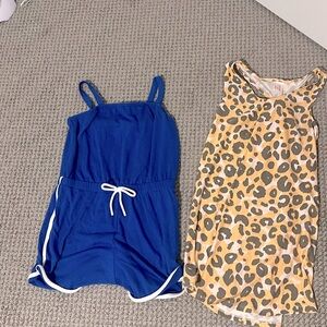 Bathing suit coverups! Kids Large no flaws/stains! Both worn once!